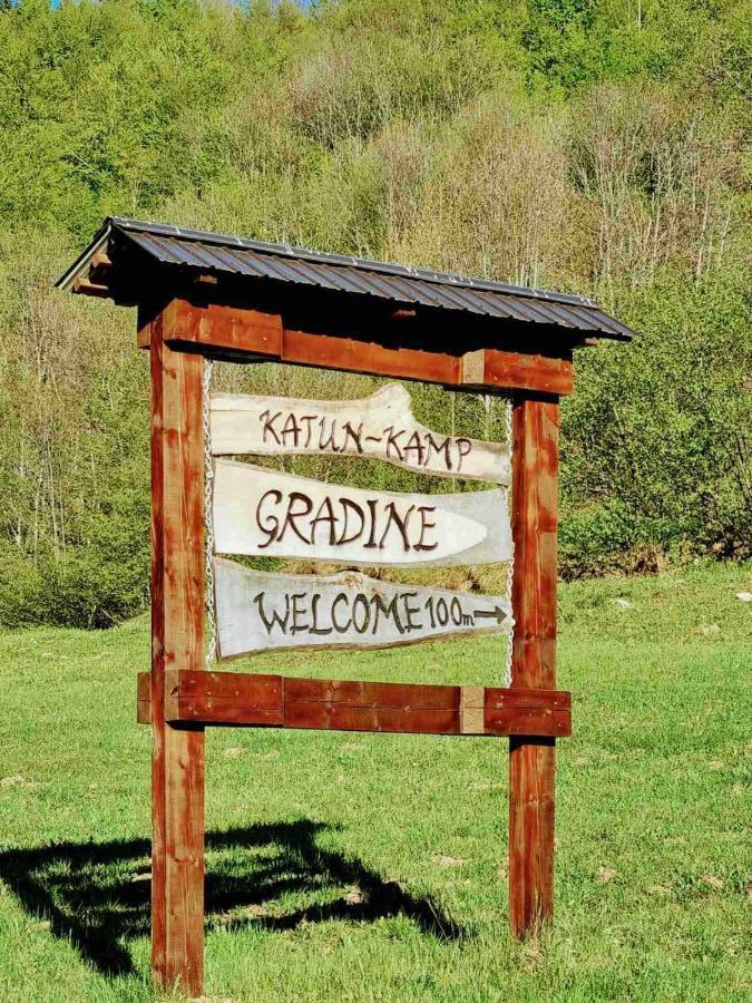 Gradine - Katun Kamp Villa Plav Luaran gambar